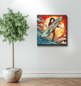 Oceanic Bliss Canvas Print - Beyond T-shirts